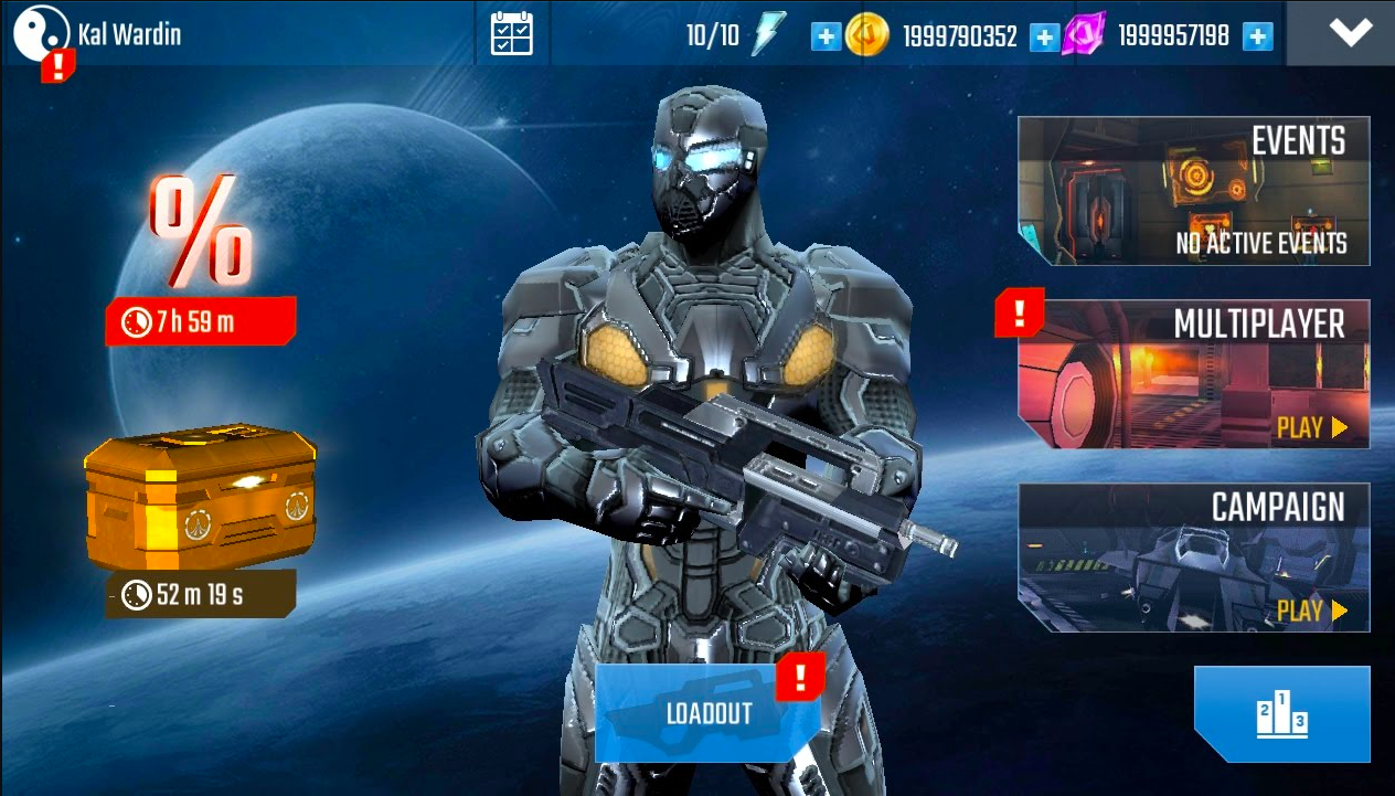Download N.O.V.A Legacy Mod Apk v5.8.4a with Unlimited Money.